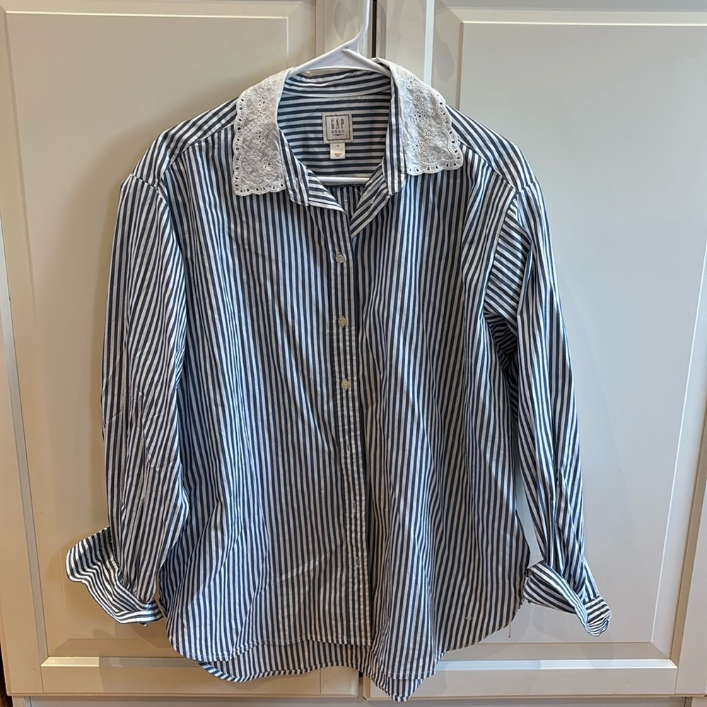GAP x DOEN Cotton Eyelet Big Shirt